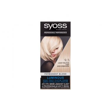 Syoss Permanent Coloration Permanent Blond 50Ml  Per Donna  (Hair Color)  9-5 Frozen Pearl Blond