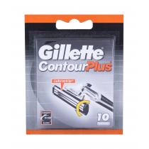 Gillette Contour Plus   10Pc    Per Uomo (Lama Di Ricambio)