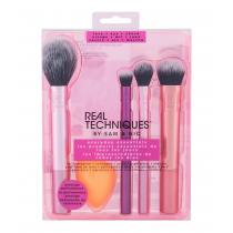 Real Techniques Brushes Everyday Essentials Make-Up Sponge + Brush For Concealer + Blush + Highlighter + Shadow 1Pc    Per Donna (Spazzola)