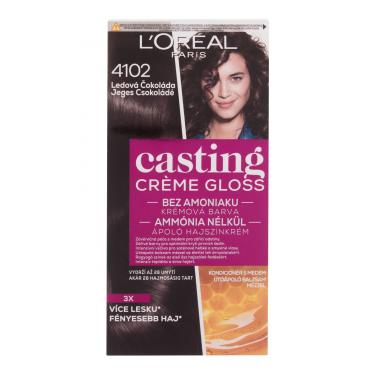 L'Oréal Paris Casting Creme Gloss   48Ml 4102 Iced Chocolate   Per Donna (Tinta Per Capelli)