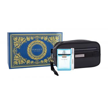 Versace Man Eau Fraiche Edt 100 Ml + Edt 10 Ml + Cosmetic Bag 100Ml    Per Uomo (Eau De Toilette)