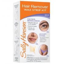 Sally Hansen Hair Remover Wax Strip Kit For Face & Bikini    14,7Ml Per Donna (Cosmetic)