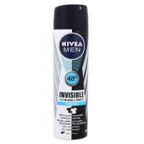 Nivea Men Invisible For Black & White Fresh  150Ml   48H Per Uomo (Antitraspirante)