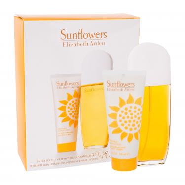Elizabeth Arden Sunflowers 100Ml Edt 100Ml + 100Ml Lozione Corporale   Per Donna (Eau De Toilette)