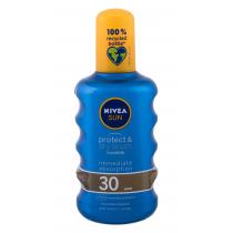 Nivea Sun Protect & Dry Touch Invisible Spray  200Ml   Spf30 Unisex (Lozione Solare Per Il Corpo)