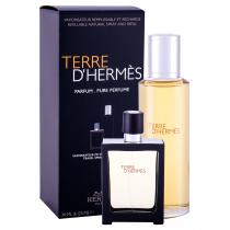 Hermes Terre D´Hermes  Perfume 30 Ml Refillable Bottle + Perfume 125 Ml Refill 125Ml  Refill  Per Uomo (Perfume)