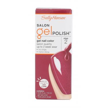 Sally Hansen Salon Gel Polish Step 2  7Ml 230 Wine Not   Per Donna (Smalto Per Unghie)