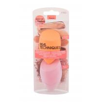 Real Techniques Miracle Complexion Sponge  Make-Up Miracle Complexion Sponge 1 Pc + Make-Up Miracle Powder Sponge 1 Pc 1Pc    Per Donna (Applicatore)