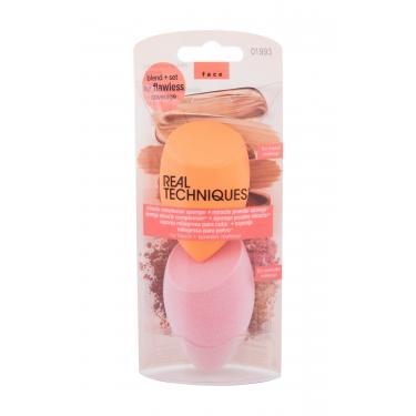 Real Techniques Miracle Complexion Sponge  Make-Up Miracle Complexion Sponge 1 Pc + Make-Up Miracle Powder Sponge 1 Pc 1Pc    Per Donna (Applicatore)