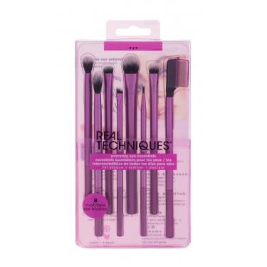 Real Techniques Everyday Eye Essentials  Cosmetic Brush Rt 307  + Cosmetic Brush Rt 310 + Cosmetic Brush Rt 304 + Cosmetic Brush Rt 313 + Cosmetic Brush Rt 332 + Cosmetic Brush Rt 308 + Cosmetic Brush Rt 312 + Cosmetic Brush Rt 311 1Pc    Per Donna (Spazz