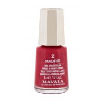 Mavala Mini Color Cream  5Ml 2 Madrid   Per Donna (Smalto Per Unghie)