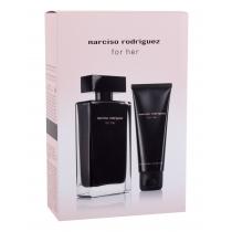 Narciso Rodriguez For Her  Edt 100 Ml + Body Lotion 75 Ml 100Ml    Per Donna (Eau De Toilette)
