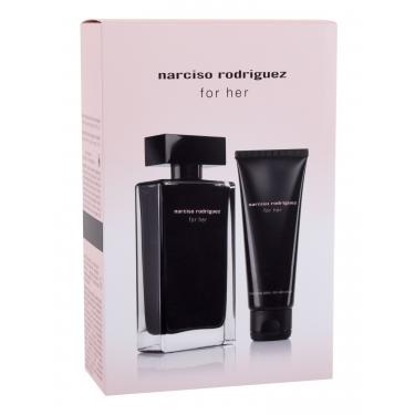 Narciso Rodriguez For Her  Edt 100 Ml + Body Lotion 75 Ml 100Ml    Per Donna (Eau De Toilette)
