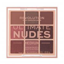 Makeup Revolution London Ultimate Nudes   8,1G Medium   Per Donna (Ombretto)