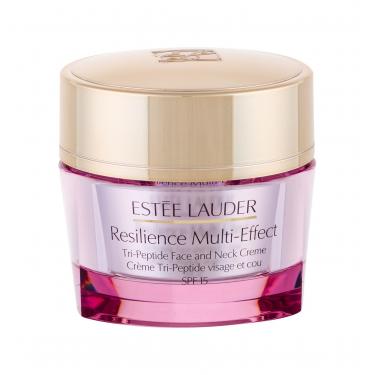 Estée Lauder Resilience Multi-Effect Tri-Peptide Face And Neck  50Ml   Spf15 Per Donna (Crema Da Giorno)