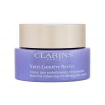 Clarins Nutri-Lumiére Revive Skin Tone Enhancing, Revitalizing Day Cream  50Ml    Per Donna (Crema Da Giorno)