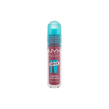 Nyx Professional Makeup Lip I.V. 5Ml Hydrating Gloss Stain   (Lip Gloss) Per Donna  11 Red-Y.Set.Wet!