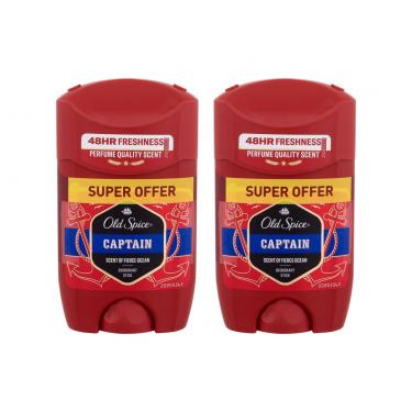 Old Spice Captain      2X50Ml Per Uomo (Deodorant)