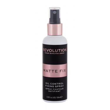 Makeup Revolution London Matte Fix Oil Control Spray  100Ml    Per Donna (Fissatore Per Il Trucco)