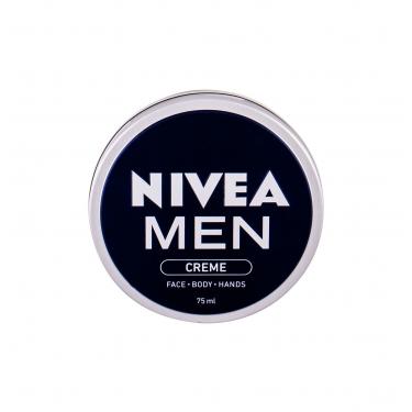Nivea Men Creme Face Body Hands  75Ml    Per Uomo (Crema Da Giorno)