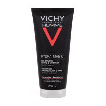 Vichy Homme Hydra Mag C  200Ml    Per Uomo (Bagnoschiuma)