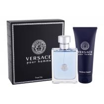 Versace Pour Homme  Edt 100Ml + 100Ml Shower Gel 100Ml    Per Uomo (Eau De Toilette)