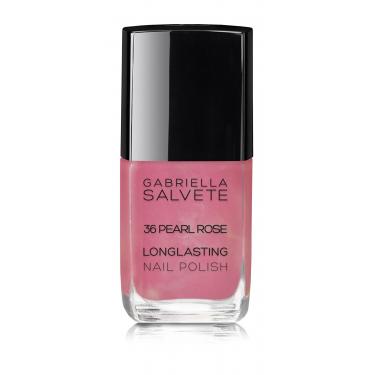 Gabriella Salvete Longlasting Enamel   11Ml 36 Pearl Rose   Per Donna (Smalto Per Unghie)