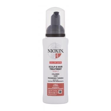 Nioxin System 4 Color Safe Scalp & Hair Treatment  100Ml    Per Donna (Cura Dei Capelli Senza Risciacquo)