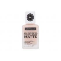 Revolution Relove Super Matte 2 In 1 Foundation & Concealer  24Ml F4   Per Donna (Makeup)