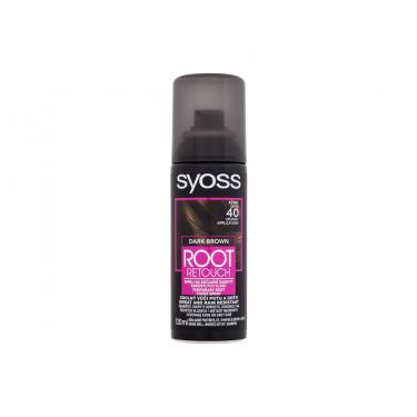 Syoss Root Retoucher Temporary Root Cover Spray 120Ml  Per Donna  (Hair Color)  Dark Brown