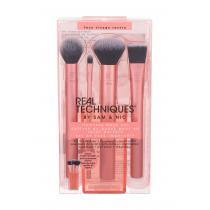 Real Techniques Brushes Base Brush For Contouring 1 Pc + Brush For Details 1 Pc + Brush For Powder 1 Pc + Make-Up Brush 1 Pc + Stand 1 Pc 1Pc   Core Collection Per Donna (Spazzola)