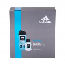 Adidas Ice Dive  Edt 50 Ml + Shower Gel 250 Ml 50Ml    Per Uomo (Eau De Toilette)