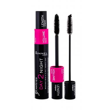 Rimmel London Day 2 Night   9,5Ml 001 Black   Per Donna (Mascara)