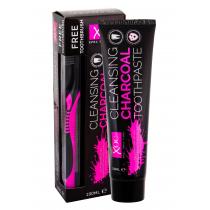 Xpel Oral Care Cleansing Charcoal Toothpaste 100 Ml + Toothbrush 100Ml    Unisex (Dentifricio)