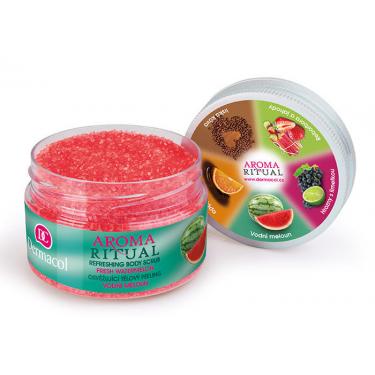 Dermacol Aroma Ritual Fresh Watermelon  200G    Per Donna (Peeling Per Il Corpo)