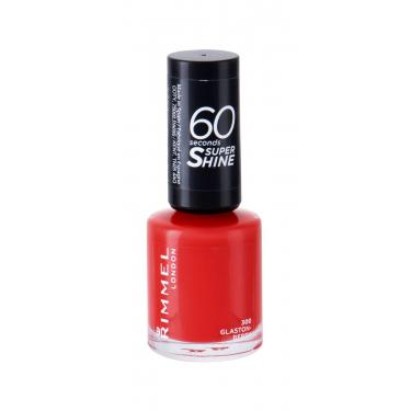 Rimmel London 60 Seconds Super Shine  8Ml 300 Glaston-Berry   Per Donna (Smalto Per Unghie)