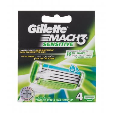 Gillette Mach3 Sensitive  4Pc    Per Uomo (Lama Di Ricambio)