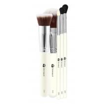 Dermacol Brushes  Cosmetic Brush D51 1 Pc + Cosmetic Brush D55 1 Pc + Cosmetic Brush D82 1 Pc + Cosmetic Brush D81 1 Pc + Cosmetic Brush D83 1 Pc 1Pc    Per Donna (Spazzola)