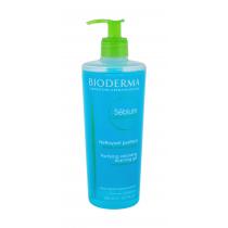 Bioderma Sébium Gel Moussant  500Ml   With Pump Per Donna (Gel Detergente)