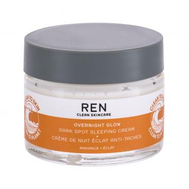 Ren Clean Skincare Radiance Overnight Glow  50Ml    Per Donna (Crema Notte)