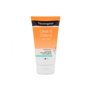 Neutrogena Clear & Defend Wash-Mask  150Ml    Per Donna (Mascherina)