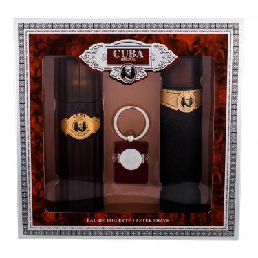 Cuba Gold Edt 100Ml + 100Ml Aftershave Lotion + Key Ring 100Ml  Per Uomo  (Eau De Toilette)