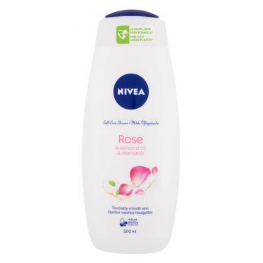 Nivea Rose & Almond Oil  500Ml    Per Donna (Bagnoschiuma)