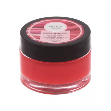 Dermacol Face & Lip Peeling Rhubarb Scent  50G    Per Donna (Peeling)