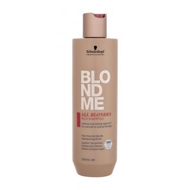 Schwarzkopf Professional Blond Me All Blondes  300Ml   Rich Shampoo Per Donna (Shampoo)