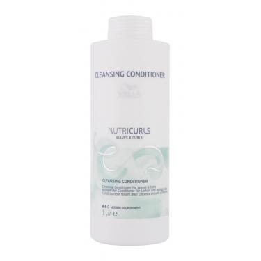 Wella Professionals Nutricurls Cleansing Conditioner  1000Ml    Per Donna (Condizionatore)