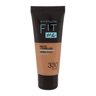 Maybelline Fit Me! Matte + Poreless  30Ml 330 Toffee   Per Donna (Makeup)