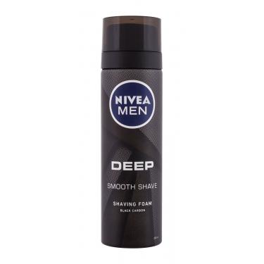 Nivea Men Deep Smooth Shave  200Ml    Per Uomo (Schiuma Da Barba)