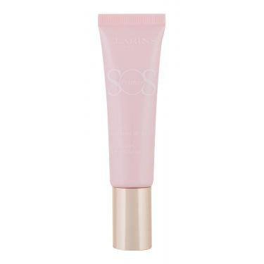 Clarins Sos Primer  30Ml 01 Rose   Per Donna (Primer Per Il Trucco)