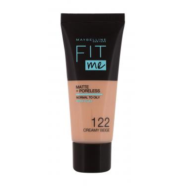 Maybelline Fit Me! Matte + Poreless  30Ml 122 Creamy Beige   Per Donna (Makeup)